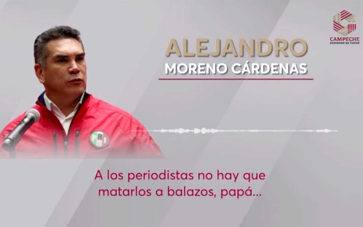 Sansores revela audio de ‘Alito’ Moreno: ‘A los periodistas hay que matarlos de hambre’