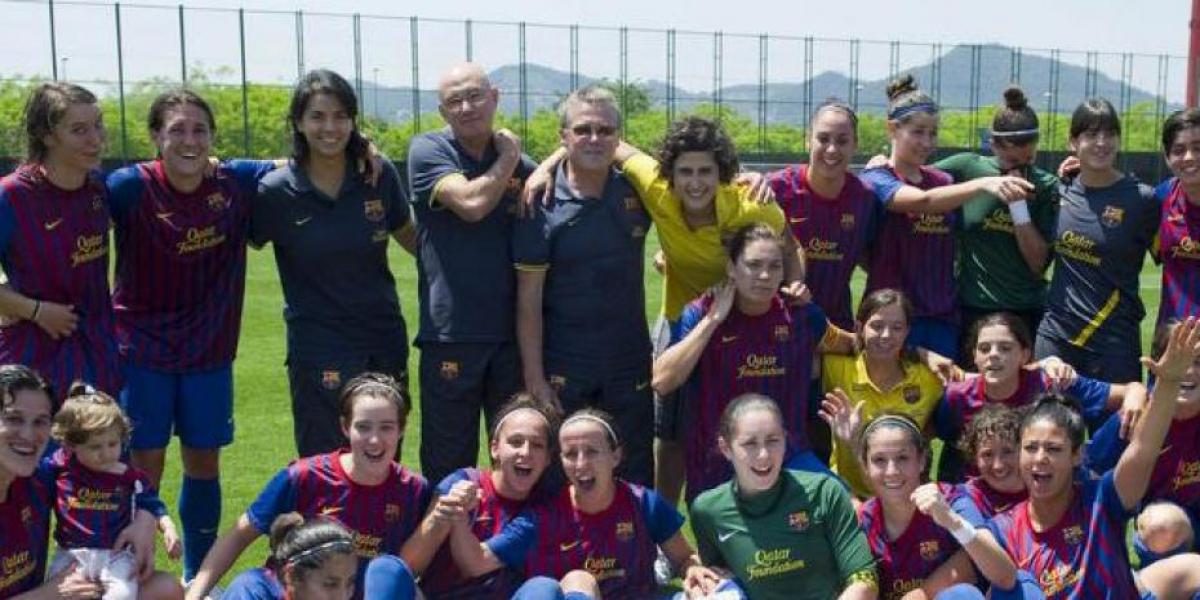 Se cumplen 10 años de la primera Liga del Barça femenino