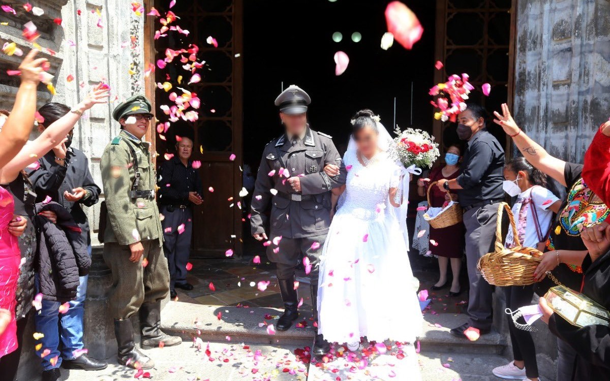Se realiza boda con toques alusivos a Hitler en Tlaxcala; organización judía condena el hecho