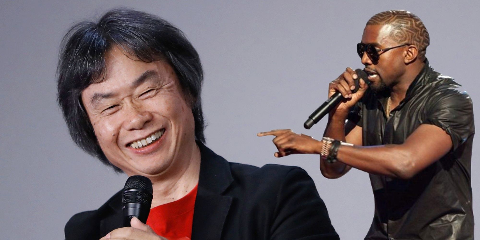 Según los informes, Kanye West lanzó un juego a la leyenda de Nintendo Miyamoto