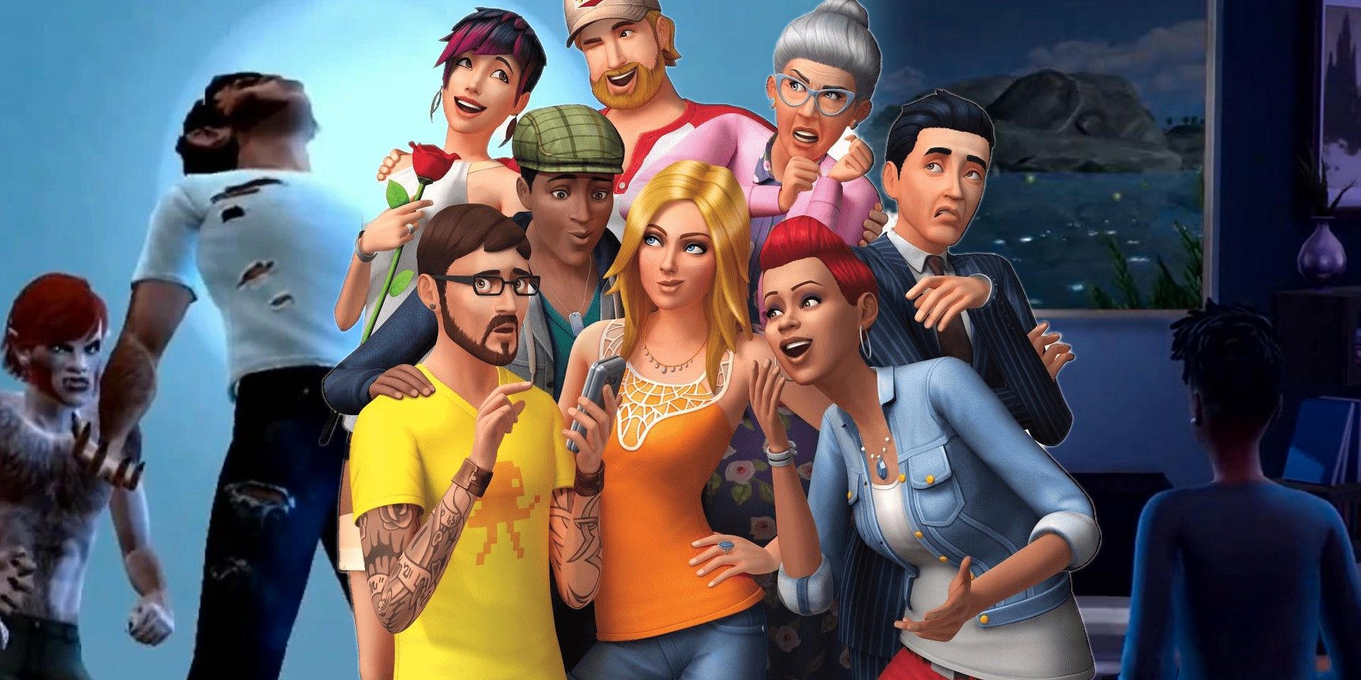Sims 4 se burla de los hombres lobo, confirma un nuevo paquete de juego y 2 kits