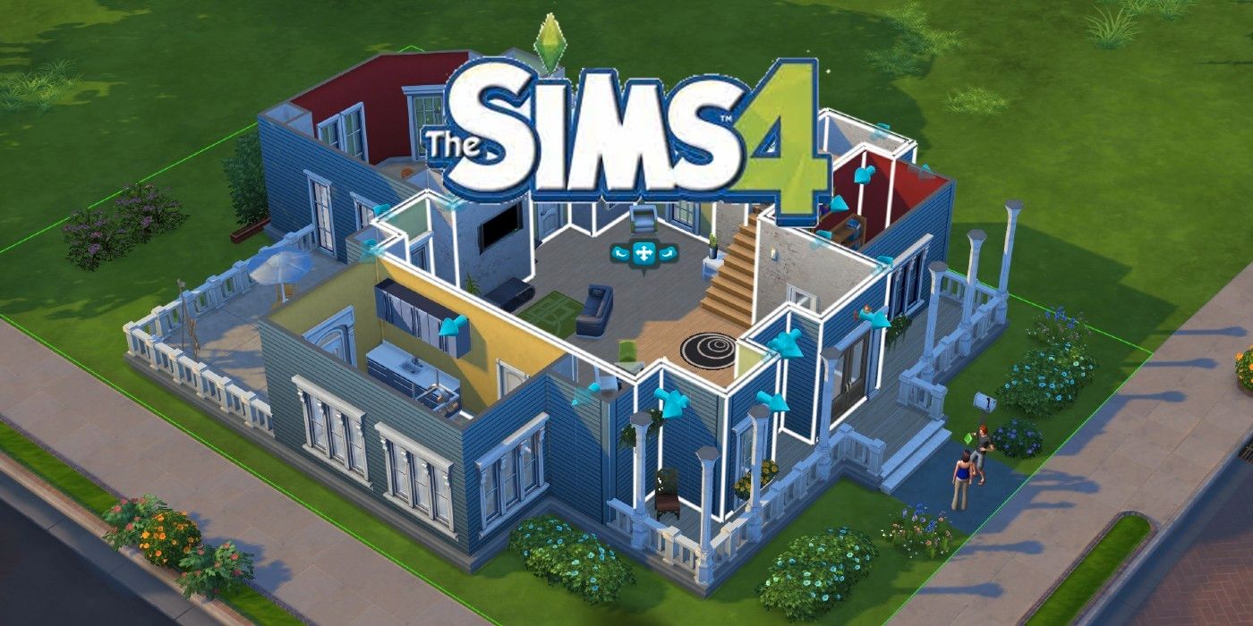 Sims Player recrea la casa del menú de construcción/compra completamente gris en el juego