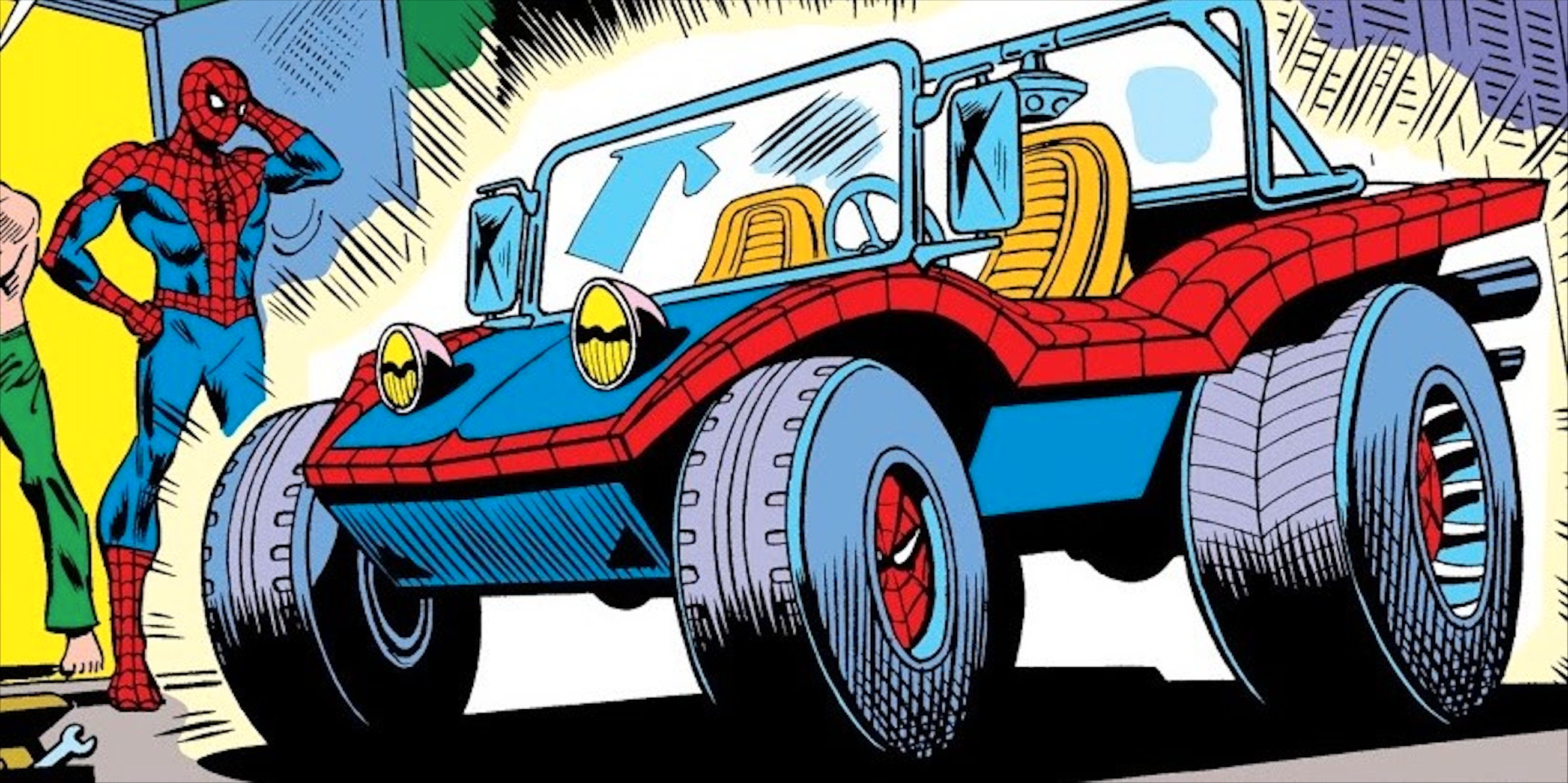 Spider-Man Comics finalmente está canjeando su artilugio más tonto, el Spider-Mobile