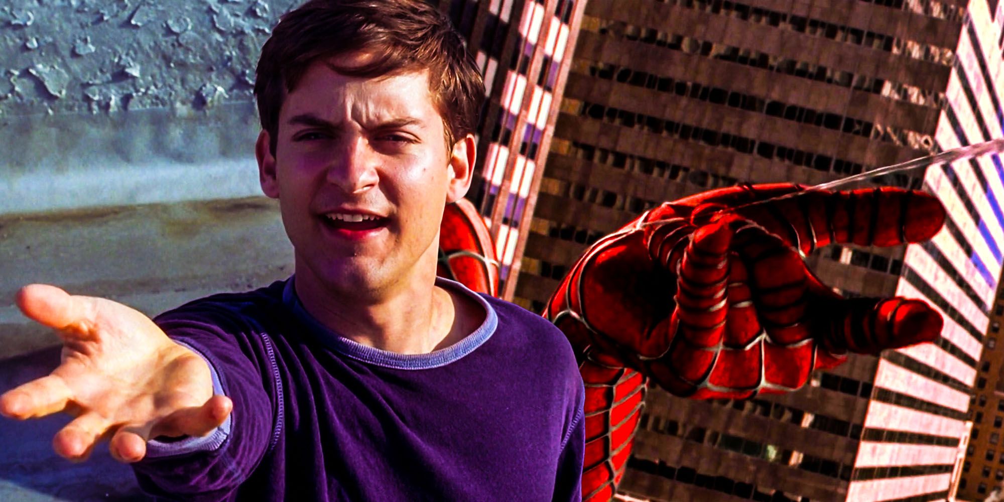 Spider-Man de Tobey Maguire casi tiene lanza telarañas mecánicos