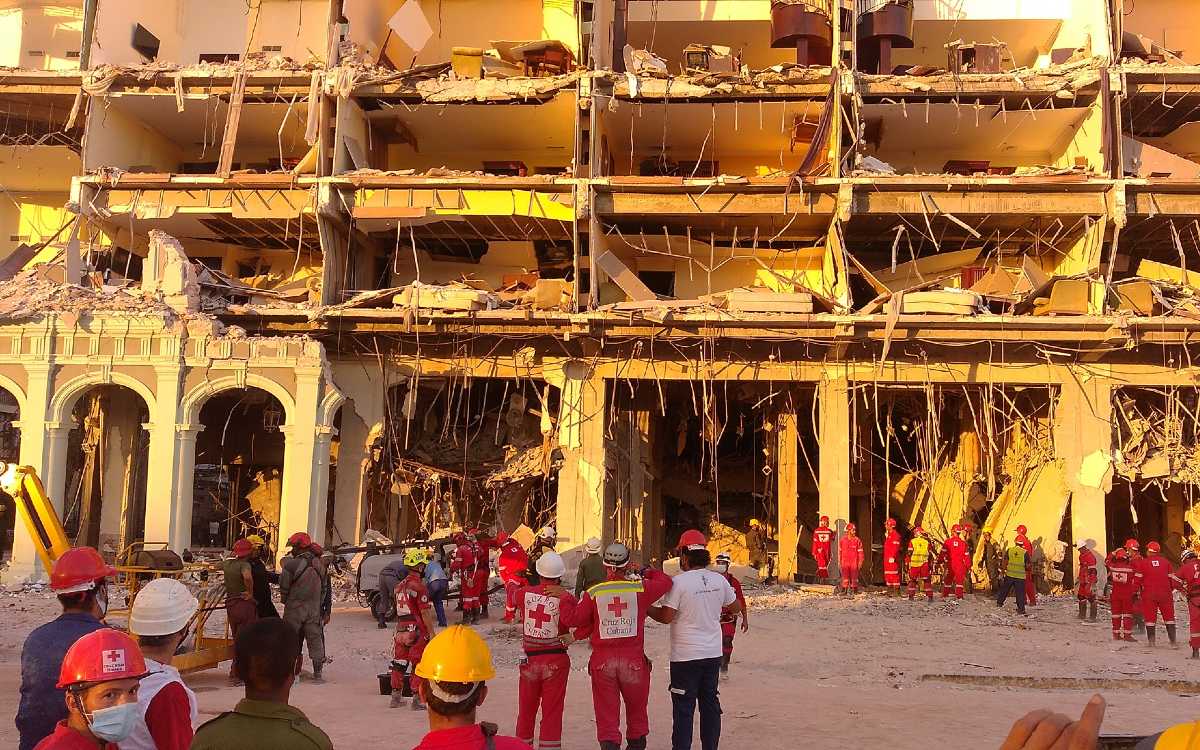 Sube a 30 muertos y a 84 heridos el saldo por explosión en el Hotel Saratoga de Cuba