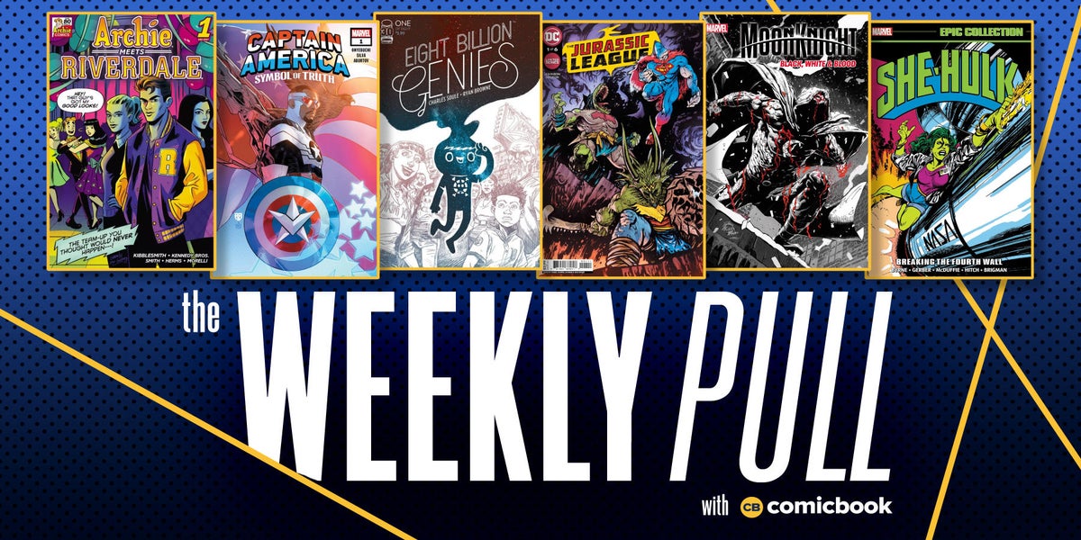 The Weekly Pull: Moon Knight: Black, White, & Blood, The Jurassic League, Eight Billions Genies y más