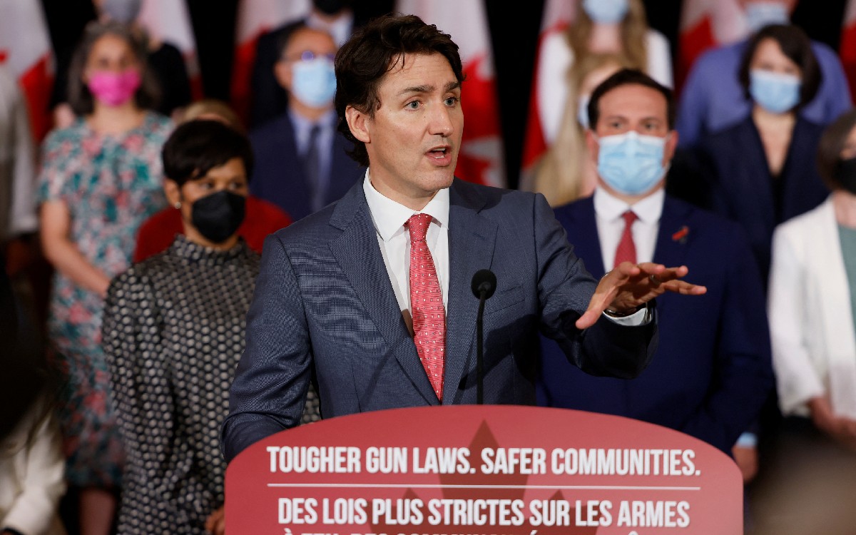 Trudeau planea limitar la venta, transferencia e importación de armas en Canadá | Video