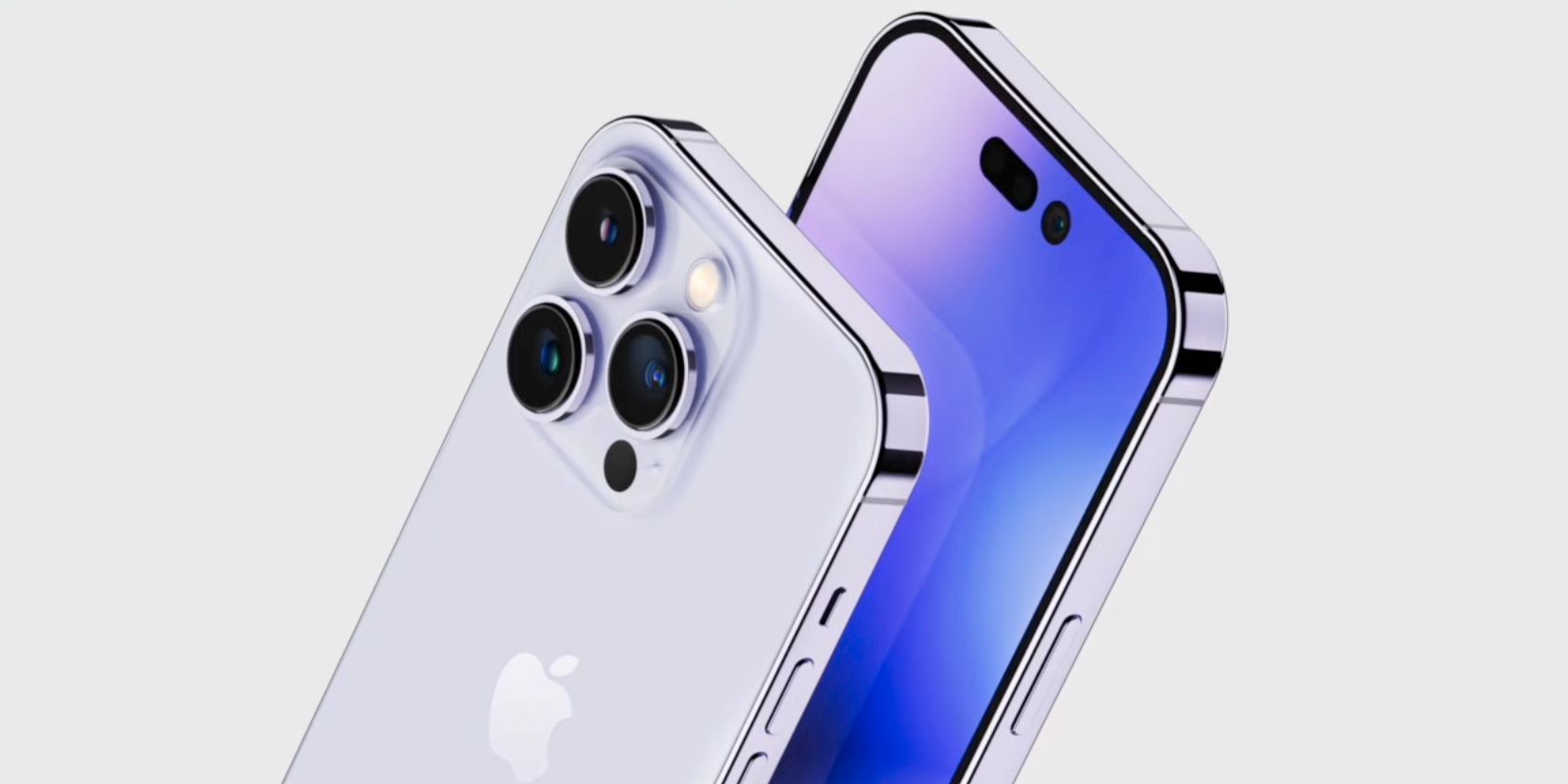 iPhone 14 Pro Renders Showcase color púrpura y cámara más grande