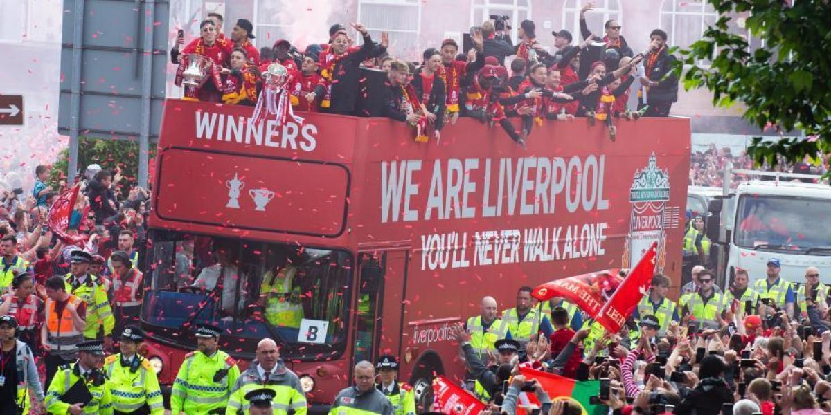¡El Liverpool, de rúa tras perder la final de la Champions!