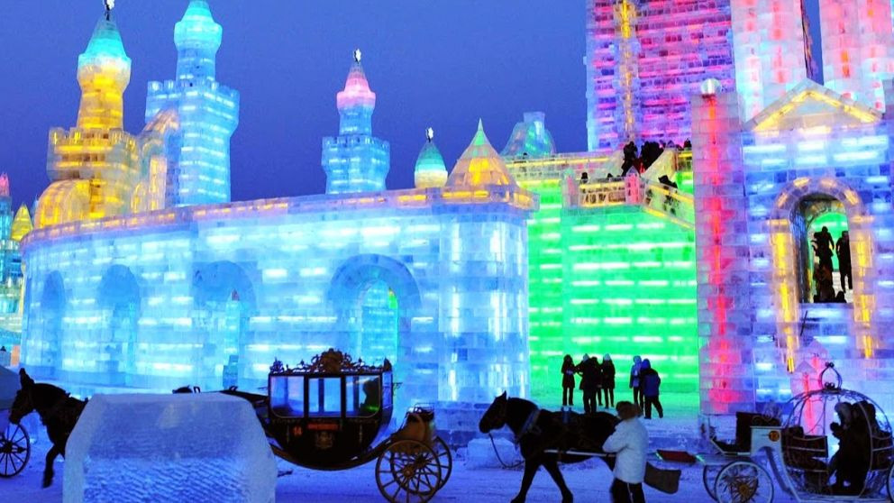 ¿Cómo es el Festival de Hielo de China?