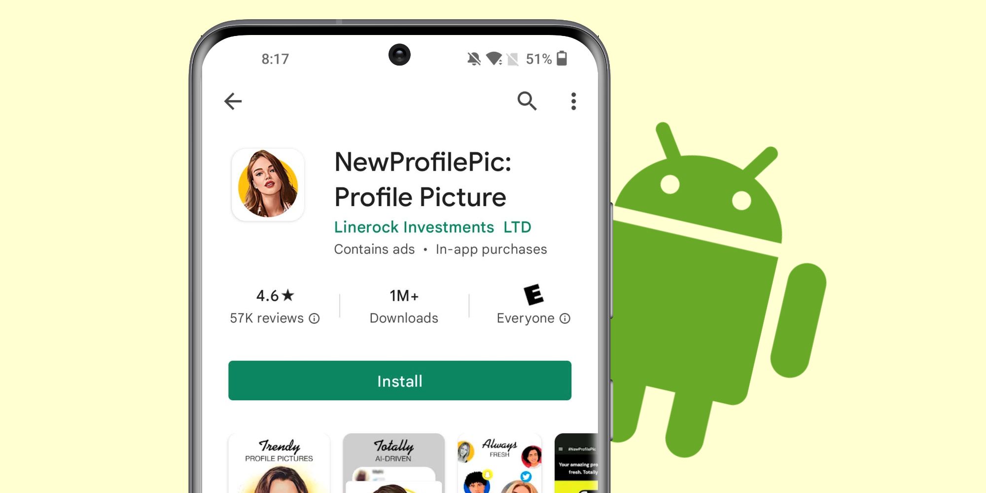 ¿Está la nueva aplicación Profile Pic en Android?  Todo lo que necesitas saber