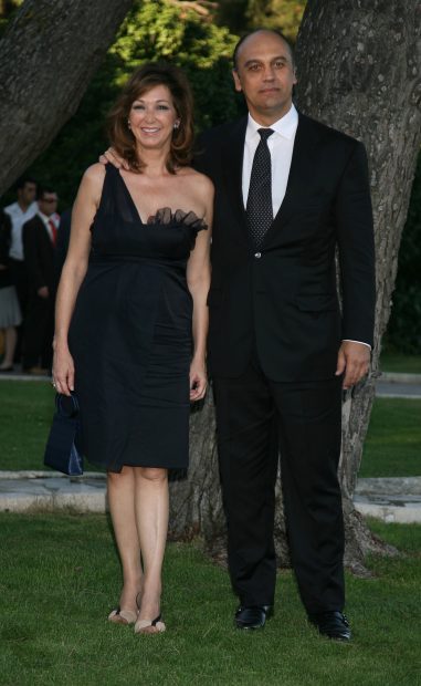 Ana Rosa Quintana y Juan Muñoz en una boda / Gtres