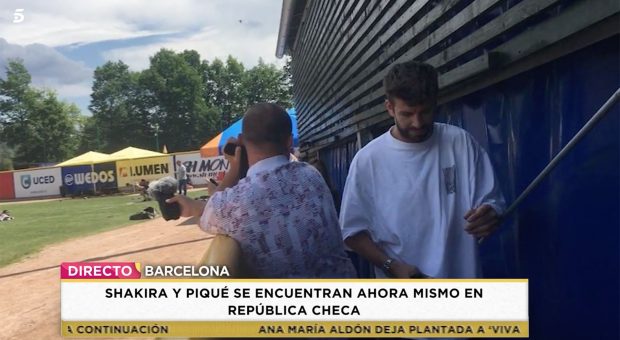 Piqué en República Checa / Telecinco