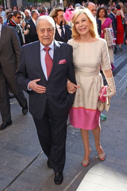 Concha Spínola y su marido / Gtres