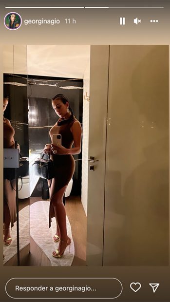 Georgina Rodríguez vestida de gala / Instagram