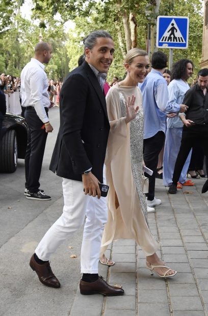 Marta Ortega y Carlos Torretta en el desfile de Dior / Gtres