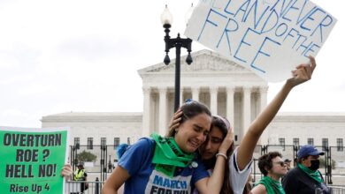 Protestas por el aborto en EEUU tras la anulación de Roe v Wade