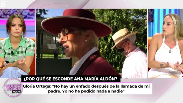 Gloria Camila y Rocío Flores en 'Ya son las 8' / Telecinco