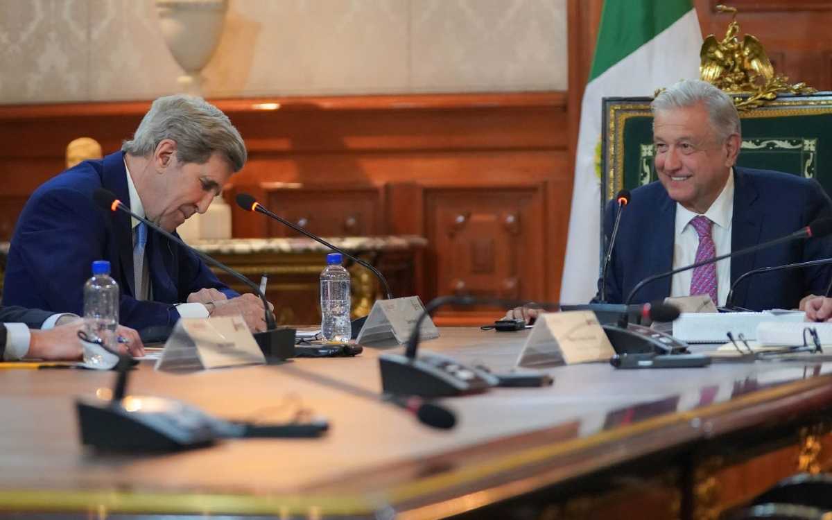AMLO confirmó a Kerry participación en cumbre climática en Estados Unidos... vía Zoom
