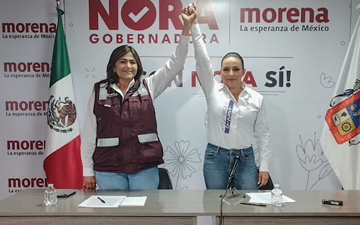 Aguascalientes: Martha Márquez, candidata de PVEM y PT, declina a favor de morenista Nora Ruvalcaba