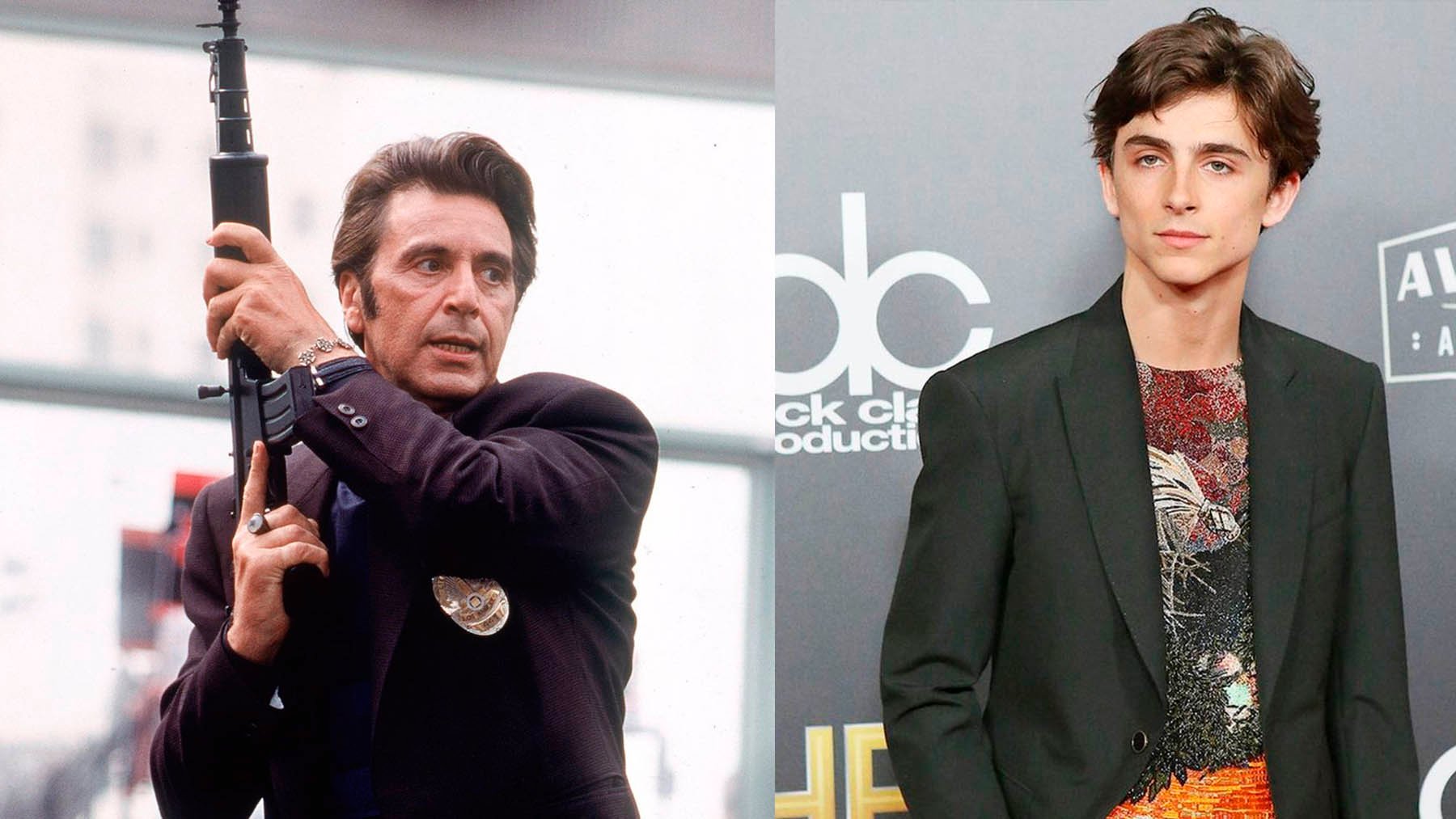 Al Pacino quiere que Timothée Chalamet interprete a su versión joven en ‘Heat 2’