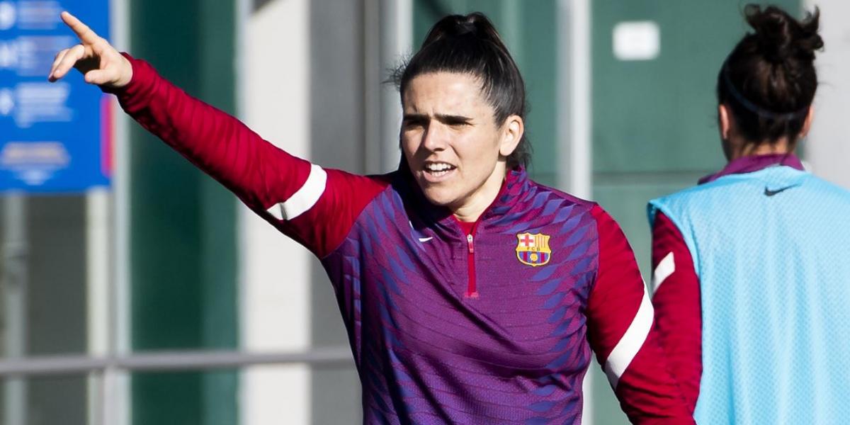 Andrea Pereira, rotunda: "A día de hoy, mi idea es seguir en el Barça"