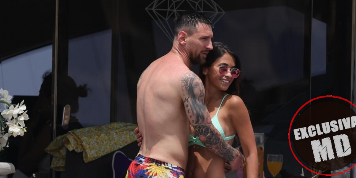 Antonela presume de figura en sus últimas fotos de sus vacaciones con Messi
