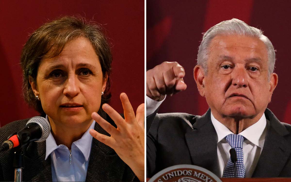 Aristegui sobre dichos de AMLO en su contra | Video