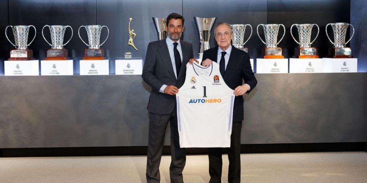 Autohero, nuevo patrocinador principal del Real Madrid