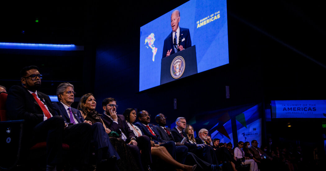 Biden enfrenta escepticismo en Cumbre de las Américas