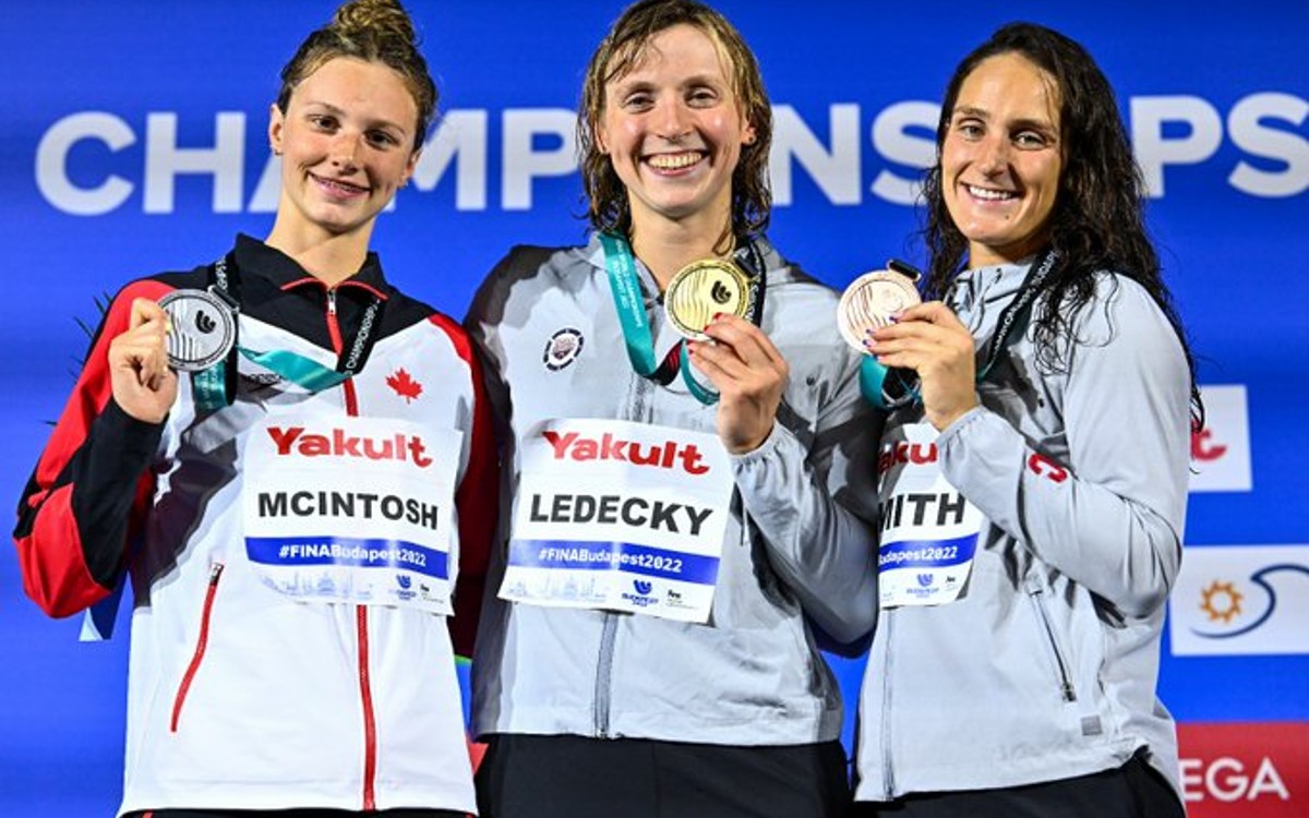 Budapest 2022: Es Katie Ledecky tetracampeona mundial en 400 metros libres | Video