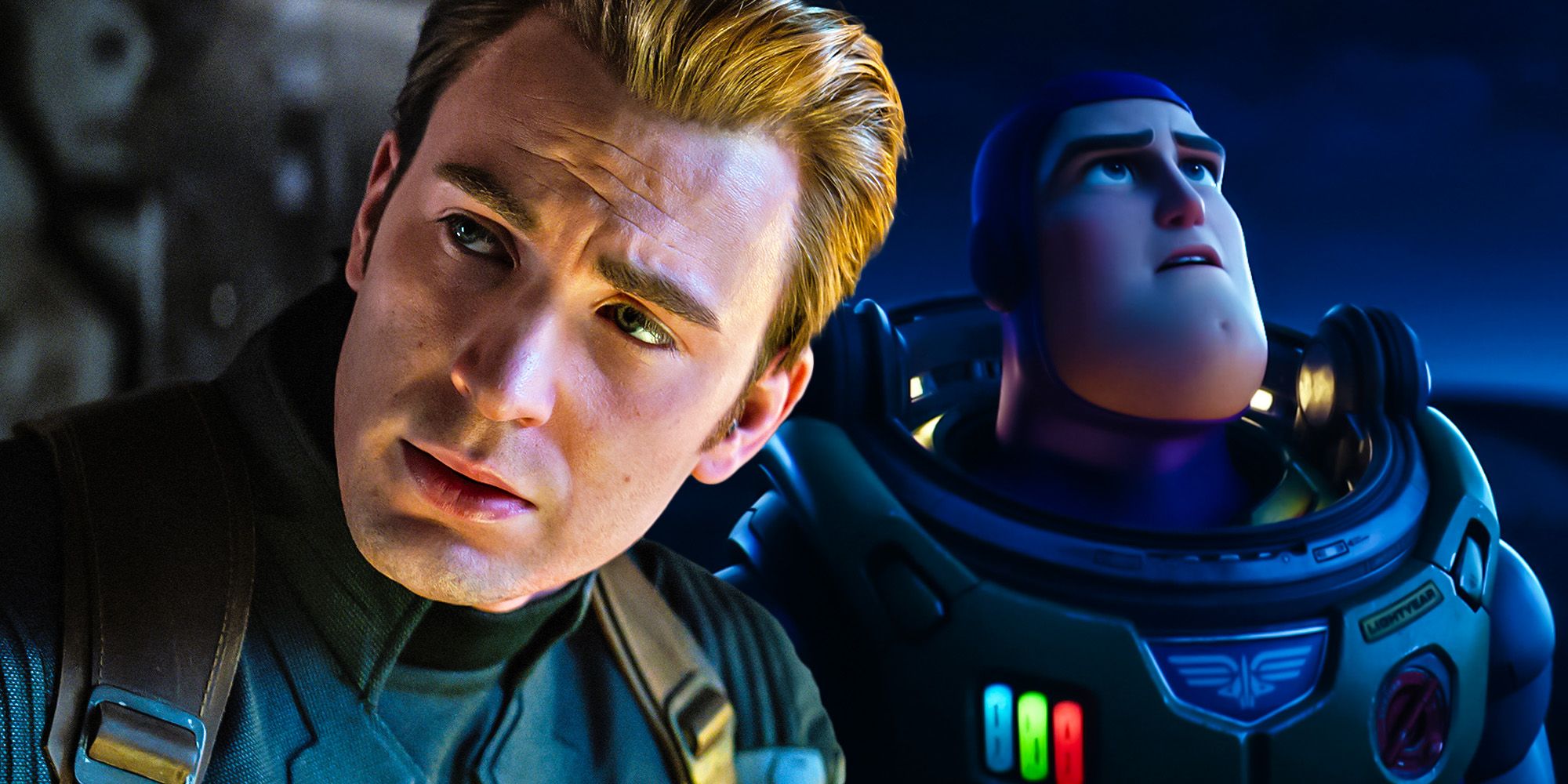 Buzz Lightyear de Chris Evans refleja perfectamente al Capitán América en 3 formas