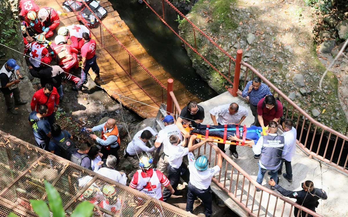 Colapso de puente, por falta de mantenimiento e ignorar recomendaciones: Gobierno de Cuernavaca