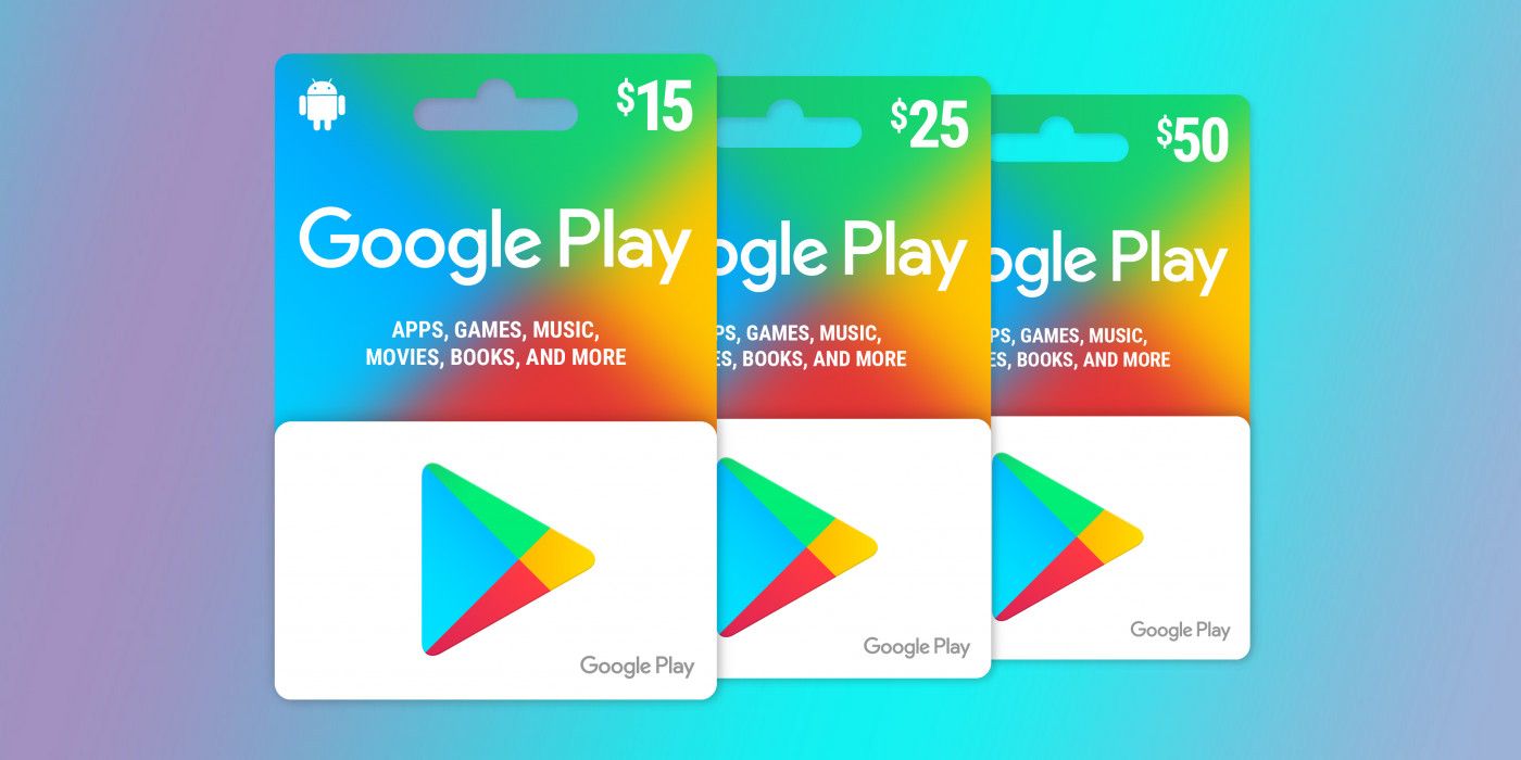 Cómo canjear una tarjeta de regalo en Google Play Store