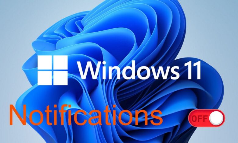 Cómo desactivar las notificaciones en Windows 11
