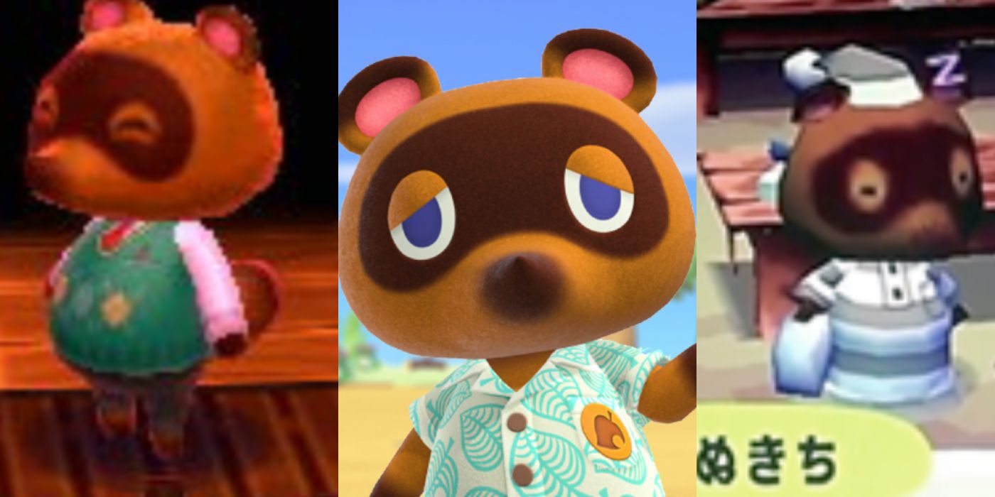 Cómo ha cambiado Tom Nook en Animal Crossing