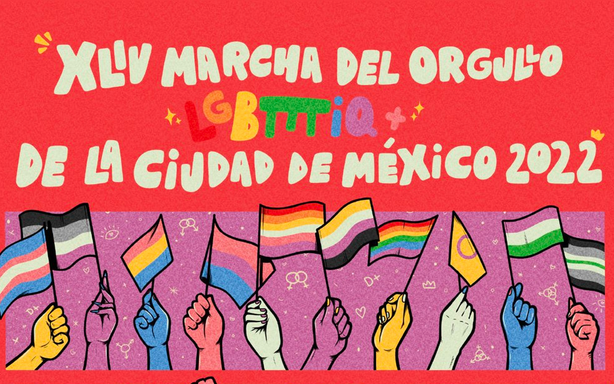 Conoce los detalles de la XLIV Marcha del Orgullo LGBT+ en CDMX