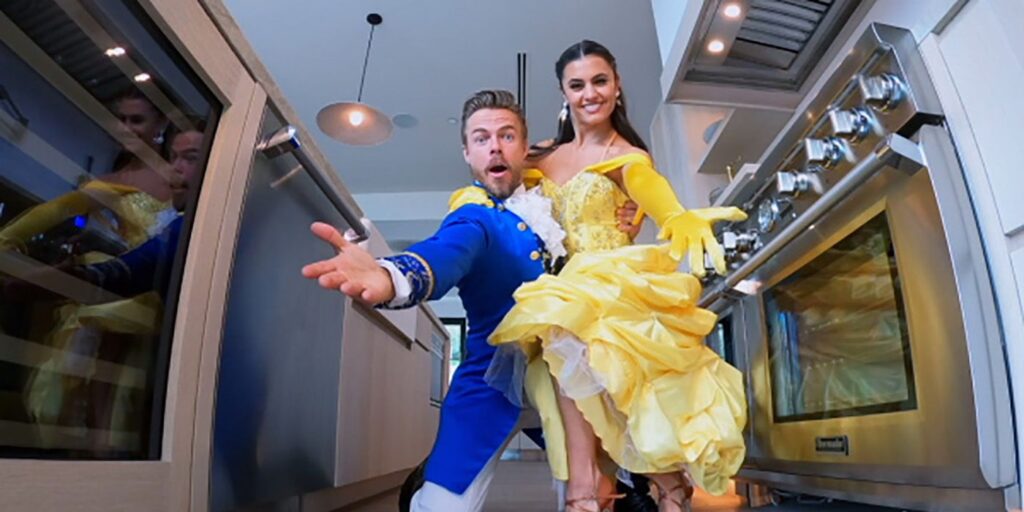 DWTS: Derek Hough y Hayley Erbert están comprometidos