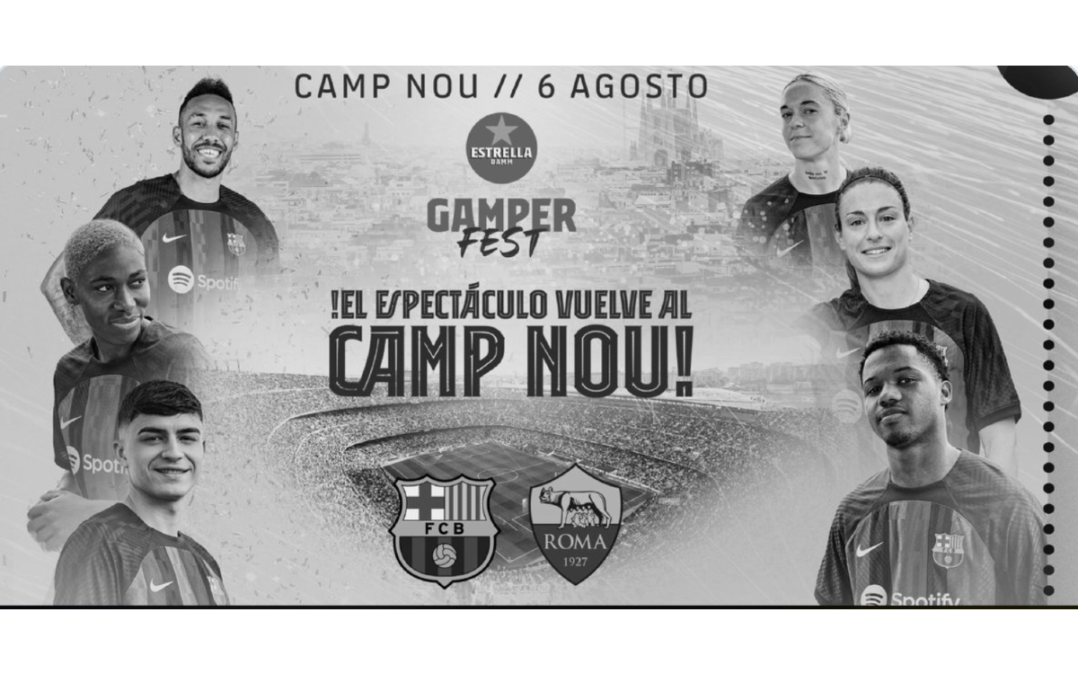 Deja AS Roma plantado al Barcelona por el Trofeo Joan Gamper | Tuit