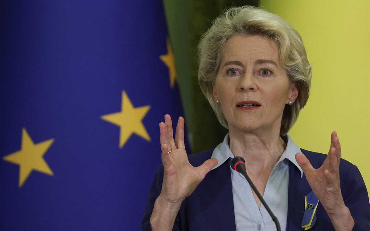 Dictamen sobre entrada de Ucrania a la Unión Europea estará listo la próxima semana: Von der Leyen