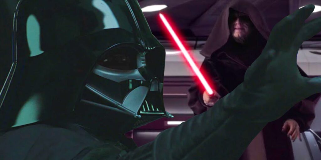 Duelo de sables de luz de Vader vs Palpatine en lanzamiento histórico de Star Wars