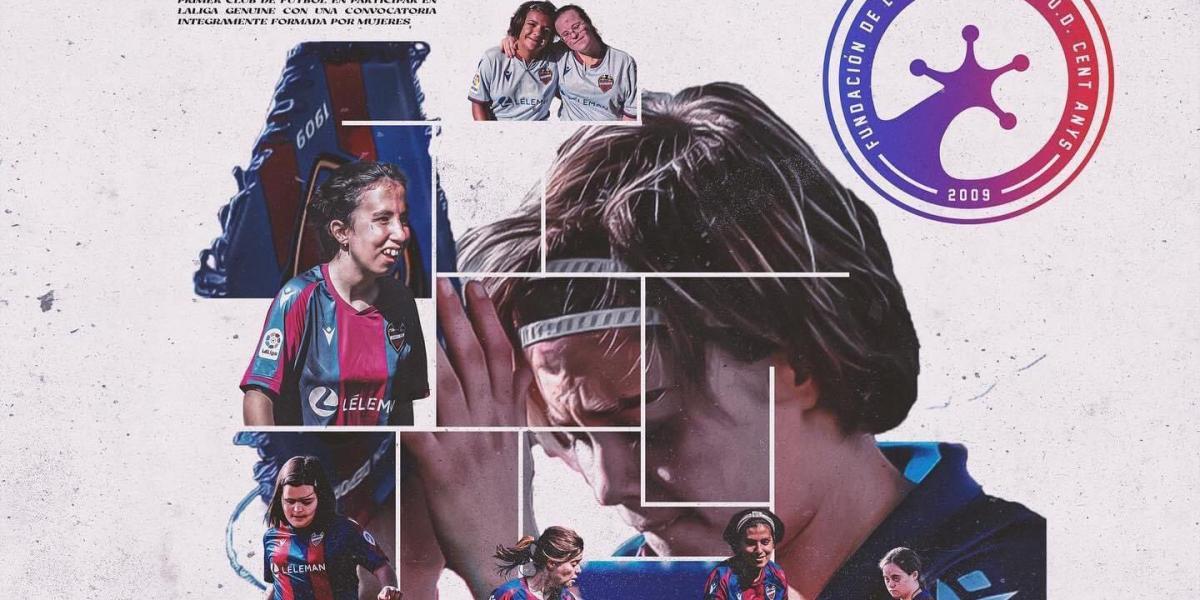 El Levante juega la Liga Genuine con un equipo solo de mujeres