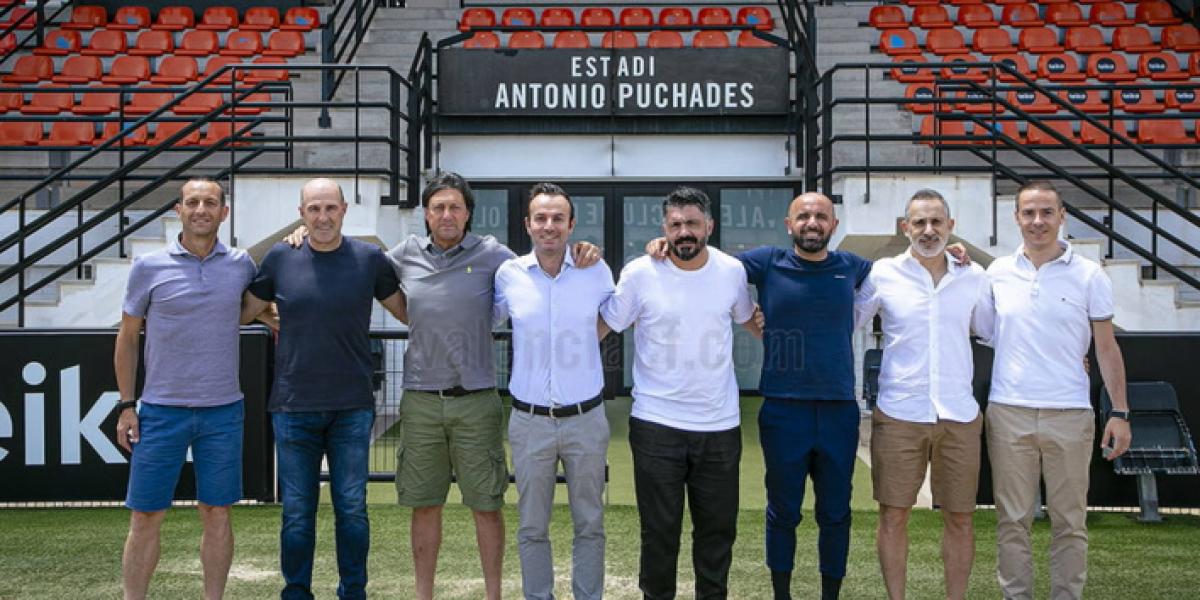 El equipo de Gattuso aterriza en Paterna con Ochotorena de 'capitano'