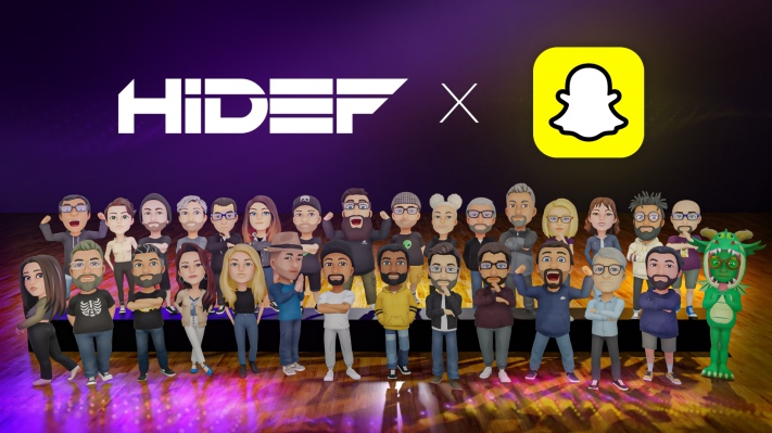 El estudio de juegos HiDef se asocia con Snap para desarrollar un juego móvil social de baile Bitmoji