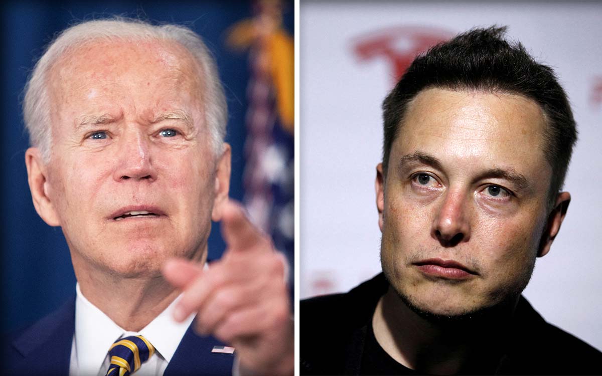 El irónico comentario de Biden sobre Musk ante su plan de recortar en 10% la plantilla de Tesla