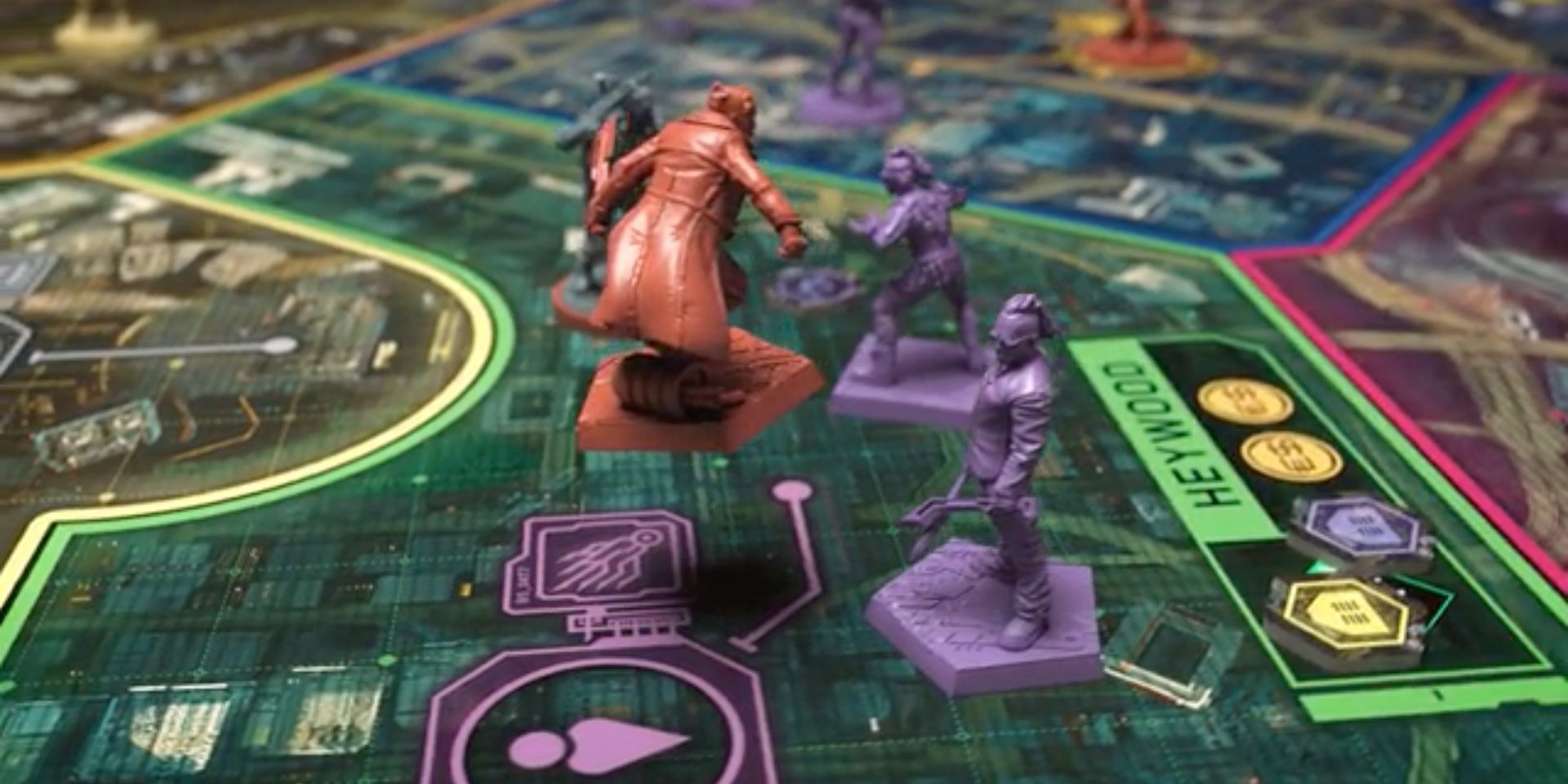 El nuevo juego Cyberpunk 2077 lleva a Night City Gangs a la mesa