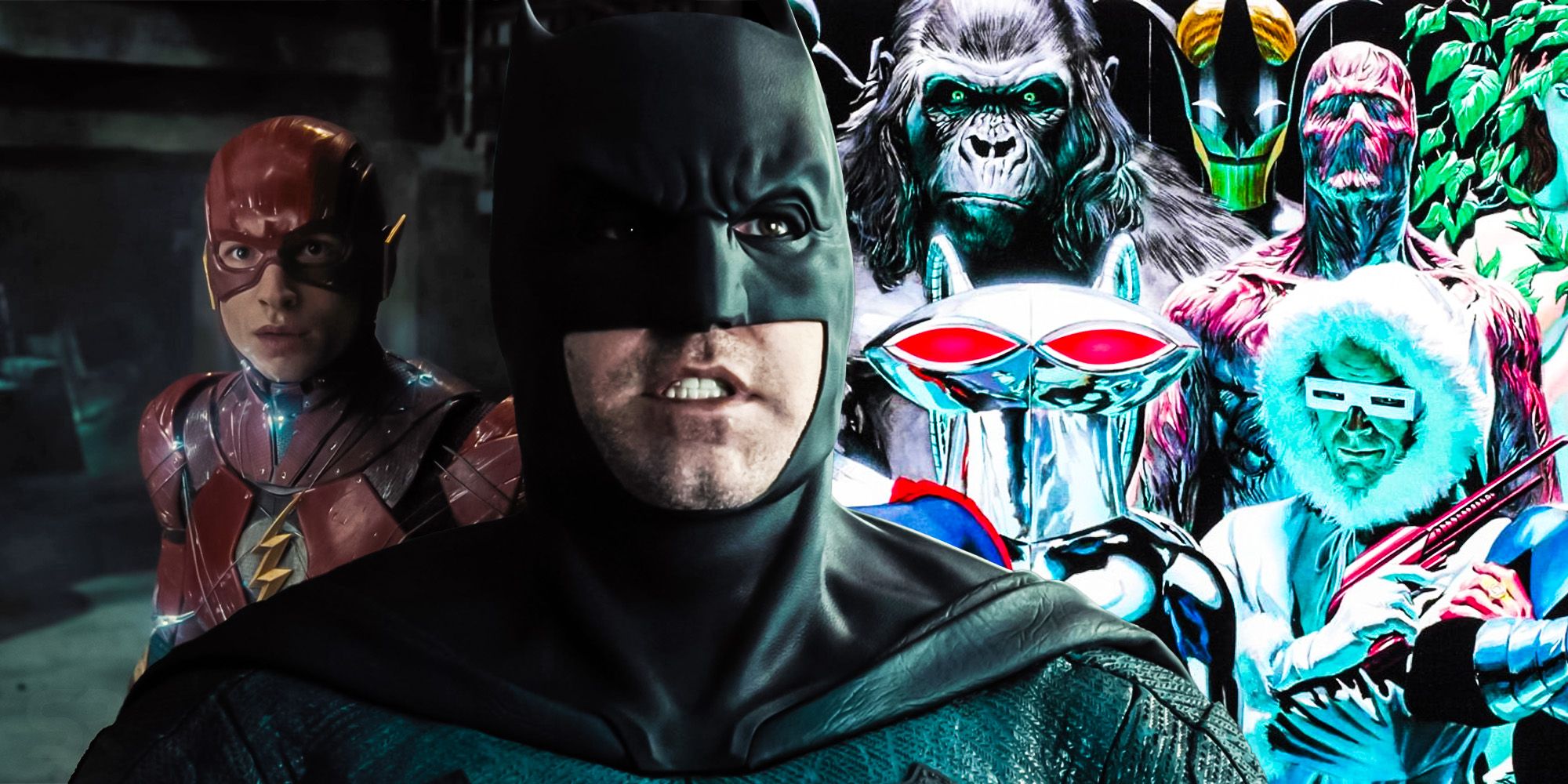 El plan Legion of Doom de Snyder habría cambiado enormemente a Batman y Flash