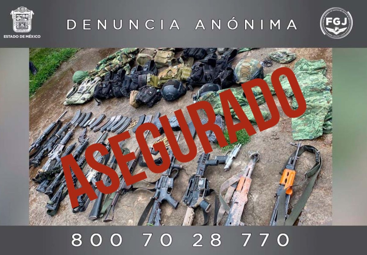 Enfrentamiento entre agentes del Edomex y hombres armados deja 10 muertos en Texcaltitlán