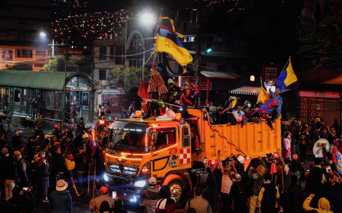 Estados Unidos recomienda a sus ciudadanos no viajar a Ecuador ante protestas y crimen organizado