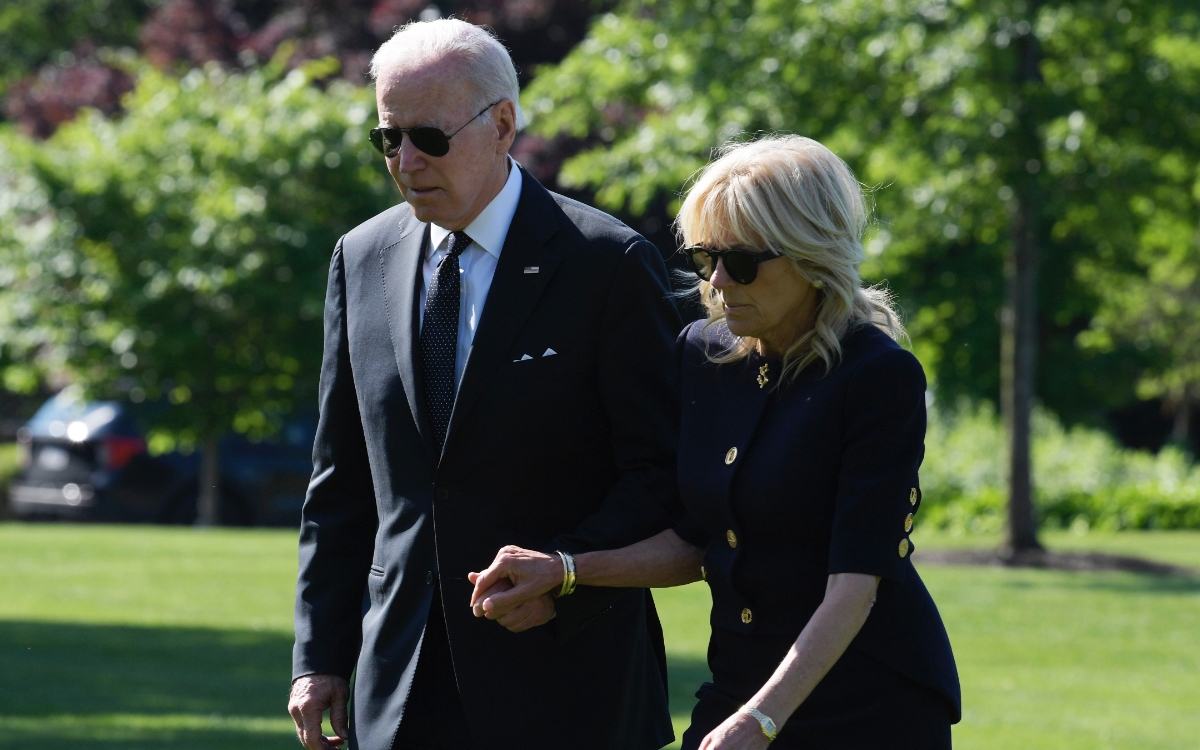 Evacuan a Biden y a su esposa Jill luego de que avión sobrevoló su casa en Delaware